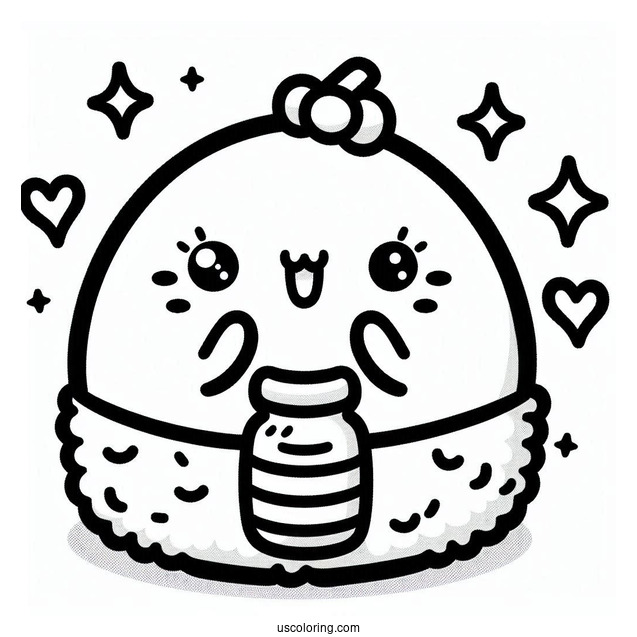 Kawaii Sumikko Gurashi Coloring Page In Bento