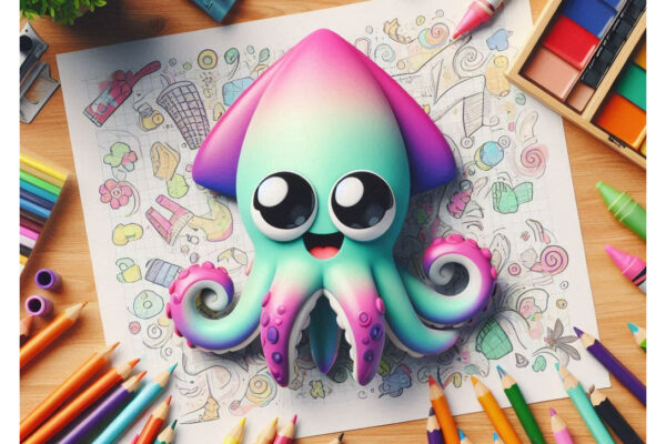 Squidward Coloring Pages Featured Image
