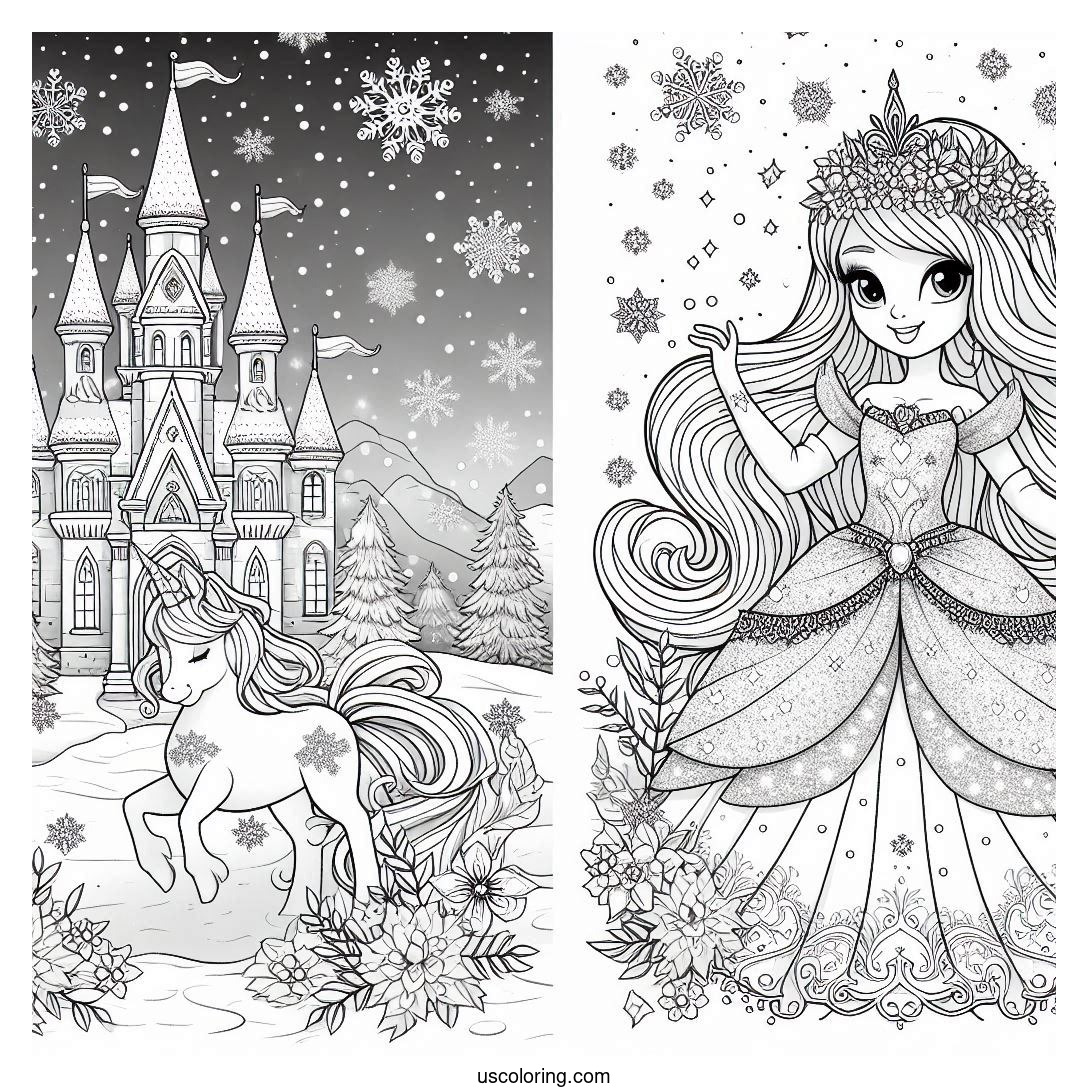 elsa coloring pages featured image