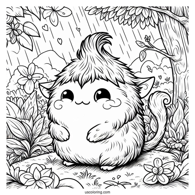 Sprunki Coloring Page Of Simon, And Gray Outdoors