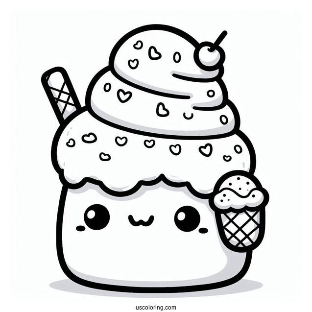 Bernise The Ice Cream Squishmallow