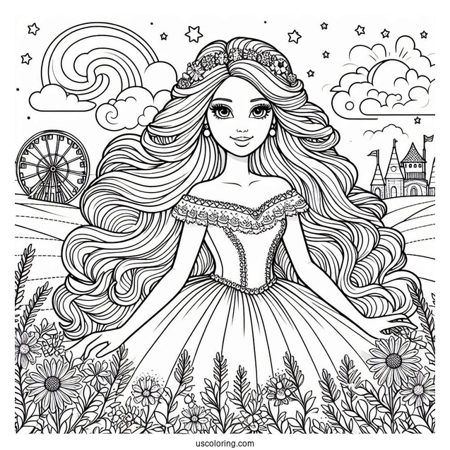 Barbie Movie Coloring page 5
