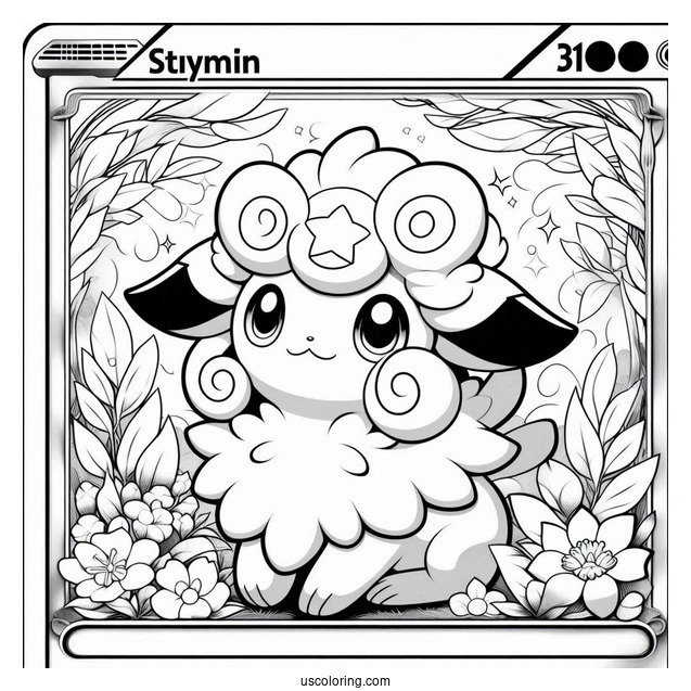Shaymin EX Set Up Pokemon Card