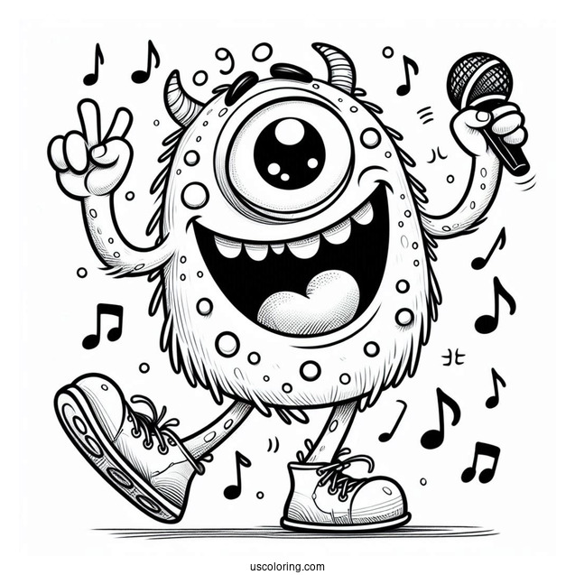 My Singing Monsters Coloring Page Noggin Dancing