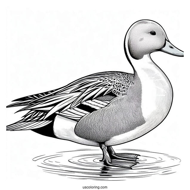 Northern Pintail Duck