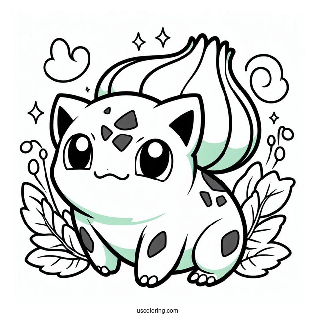 Bulbasaur Pokemon To Color