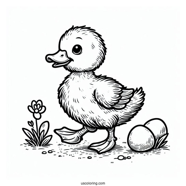 Baby Ducklings Walking For The First Time