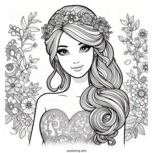 Barbie Movie Coloring page