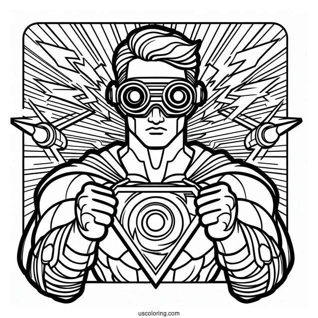 Detailed Vision Coloring Sheet