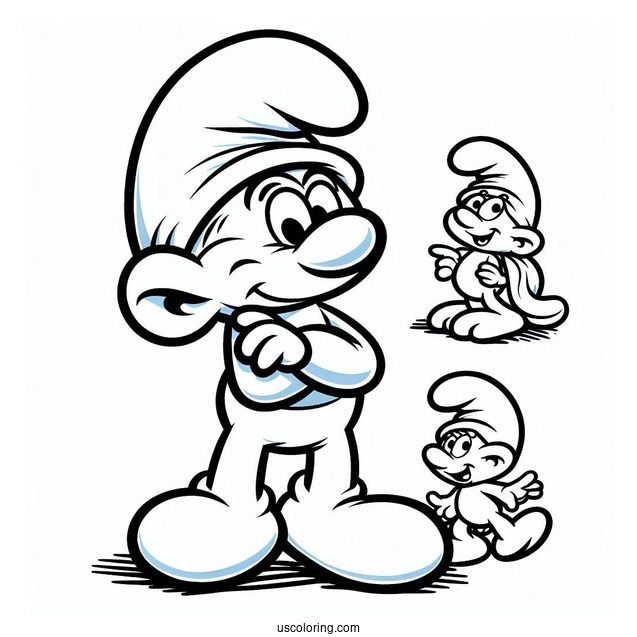 Grouchy Smurf