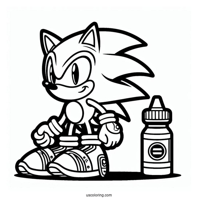 Easy Outline Of E-102 Gamma Coloring In For Kids