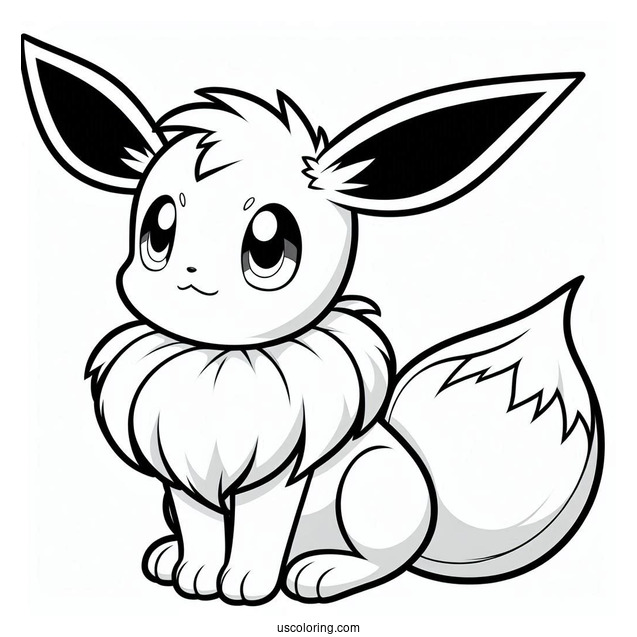 Eevee Pokemon To Color