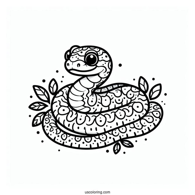 Baby Venomous Rattlesnake