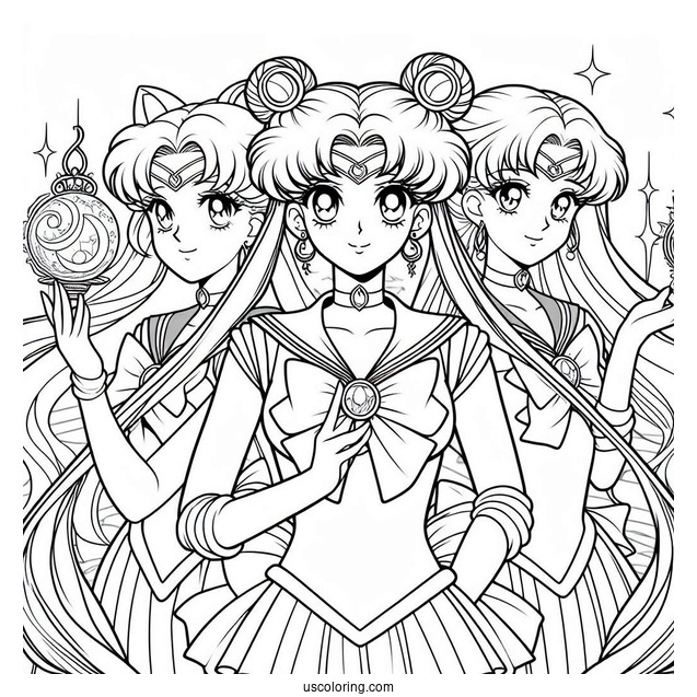 Luna Artemis And Diana