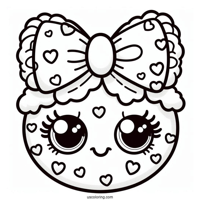 Kooky Cookie Shopkins With Bow