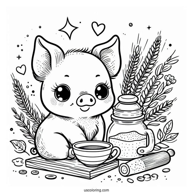 Adorable Teacup Piglet