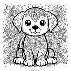 Puppy Mandala