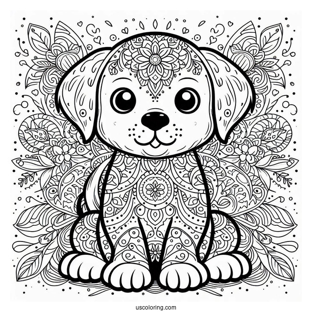 Puppy Mandala