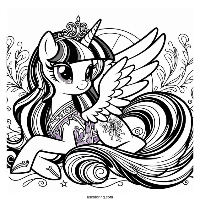 Princess Twilight Sparkle With Equestria Girls Version