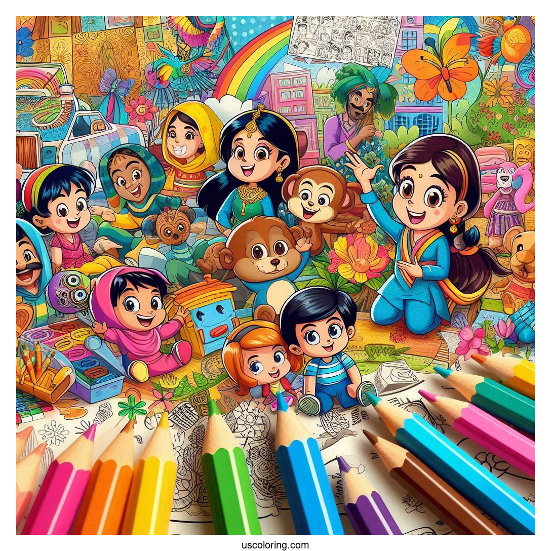 Nickelodeon Coloring Pages Featured Image