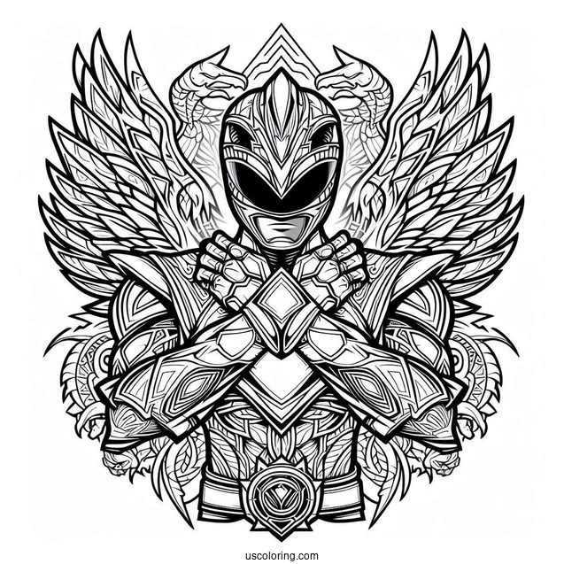 Detailed Mighty Morphin Power Rangers
