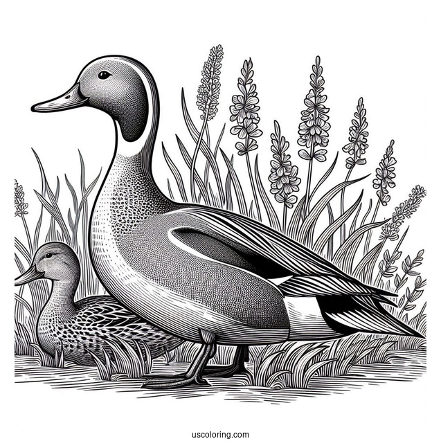 Northern Pintail Duck