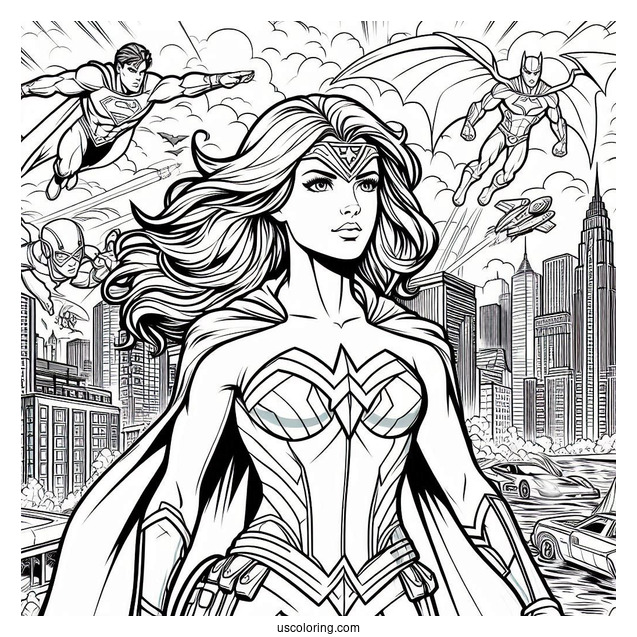 Detailed Vision Coloring Sheet