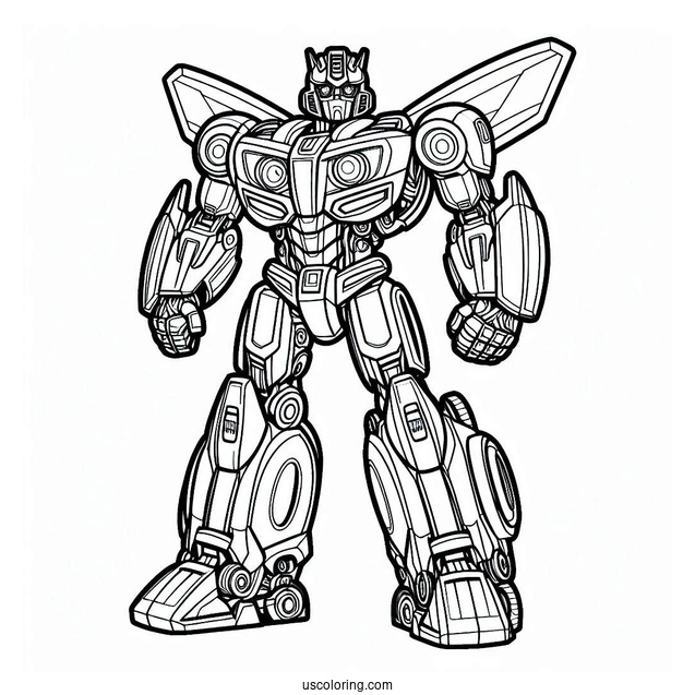 Bumblebee Transformer Robot To Color