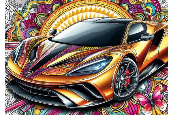 Porsche Coloring Pages Featured Image