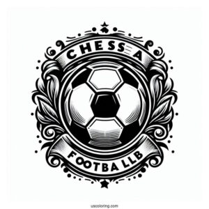 Chelsea Football Club Logo To Color