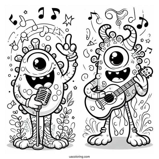 My Singing Monsters Coloring PageOf Quarrister