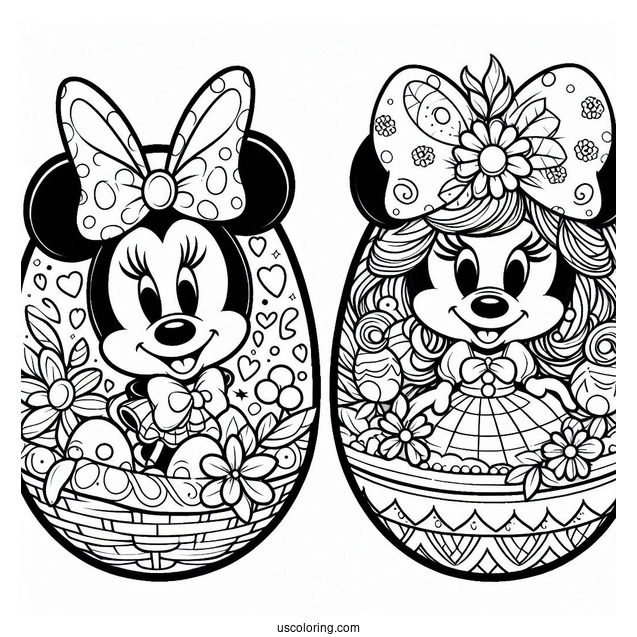 Minnie Mouse Easter Egg