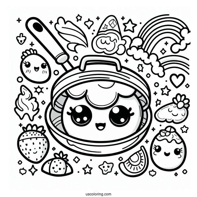 Cute Small Fry Pan Shopkins For Preschoolers