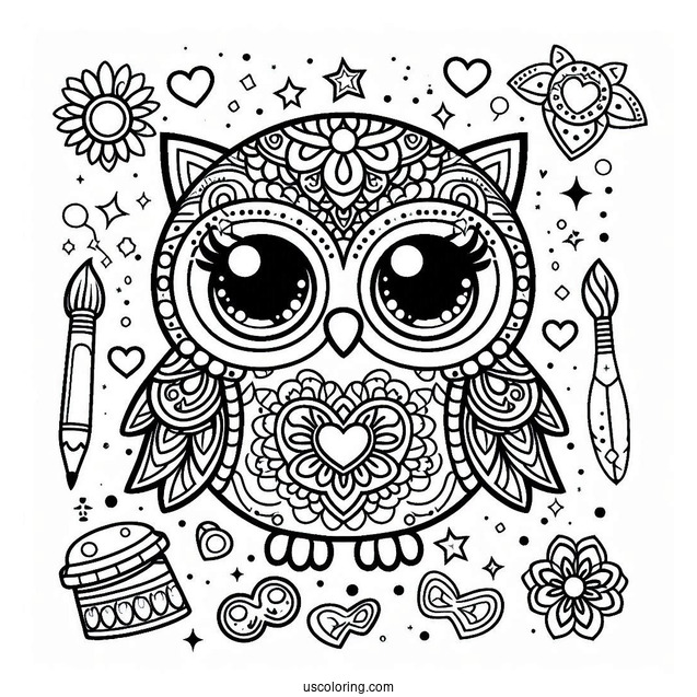 Teachers Owl From Spirit Club