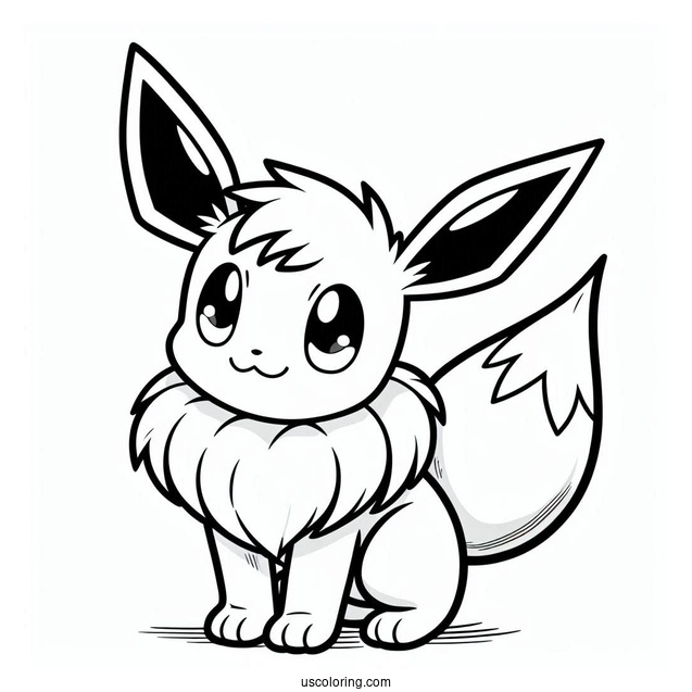 Cute Eevee Pokemon