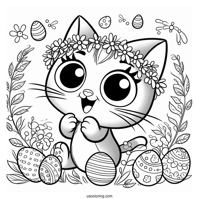 Easter Themed Pete The Cat_