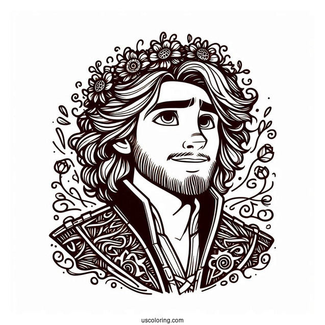 Eugene Coloring Page For Kids