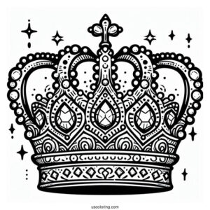 Crown With Multiple Gems