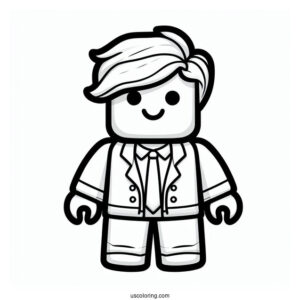 Roblox Character Skin Coloring For Kids