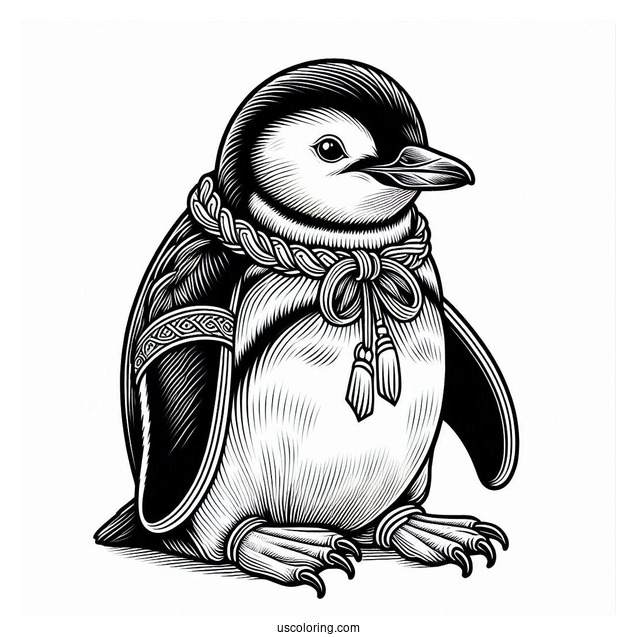 Snares Penguin Coloring Page For Kids