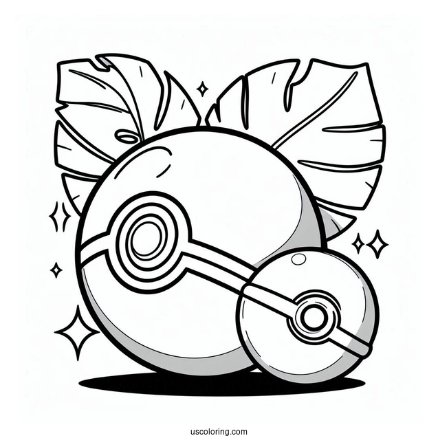 Normal Pokéball Coloring Page With Ultra Ball And Great Ball