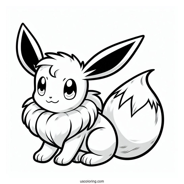 Eevee Pokemon To Color