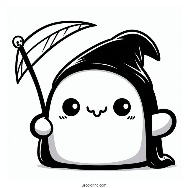 Otto The Grim Reaper Squishmallow