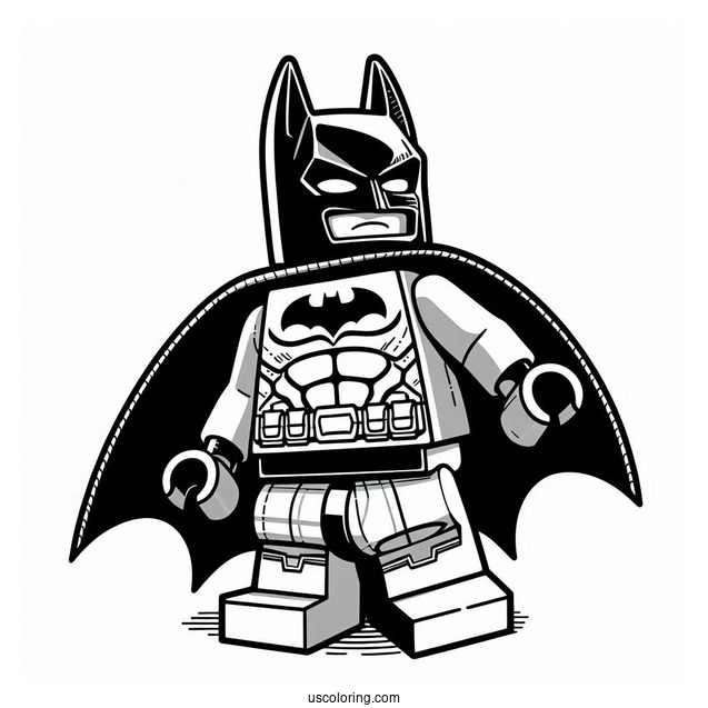 Lego Batman Movie Coloring Sheet