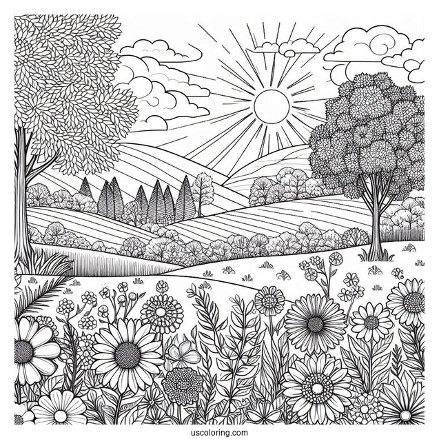 Realistic Scary Carnage Coloring Page