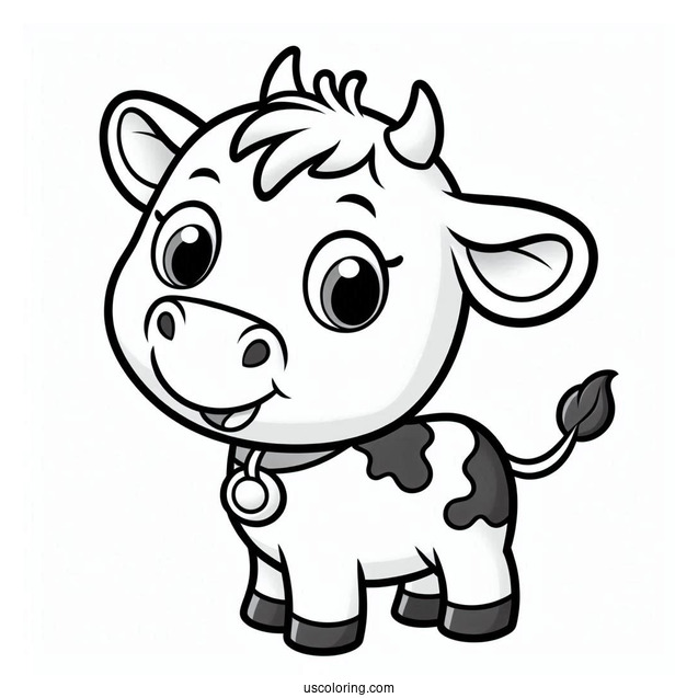 Benny The Cow From Dora The Explorer To Color