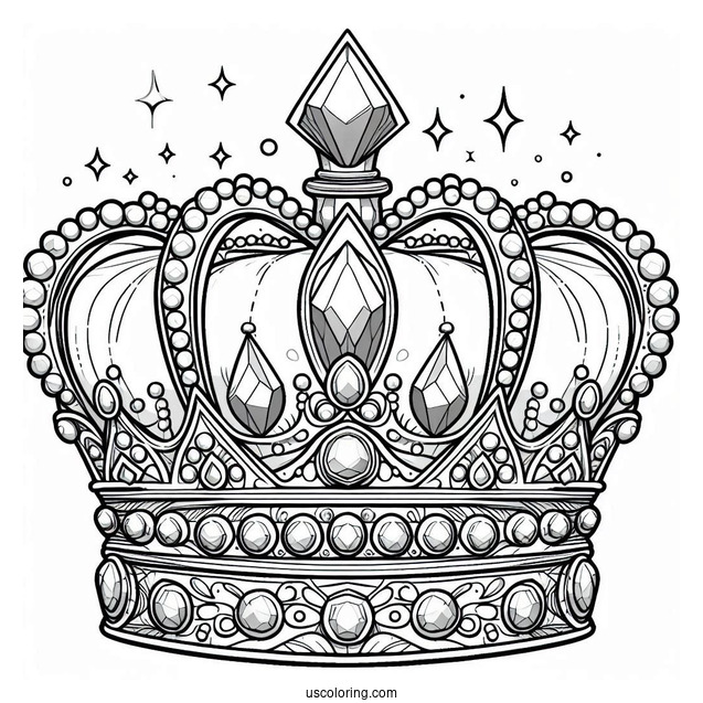 Crown With Multiple Gems