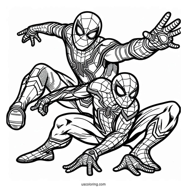 Spider-Man And Iron Man Working Together