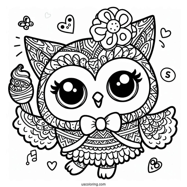 Teachers Owl From Spirit Club