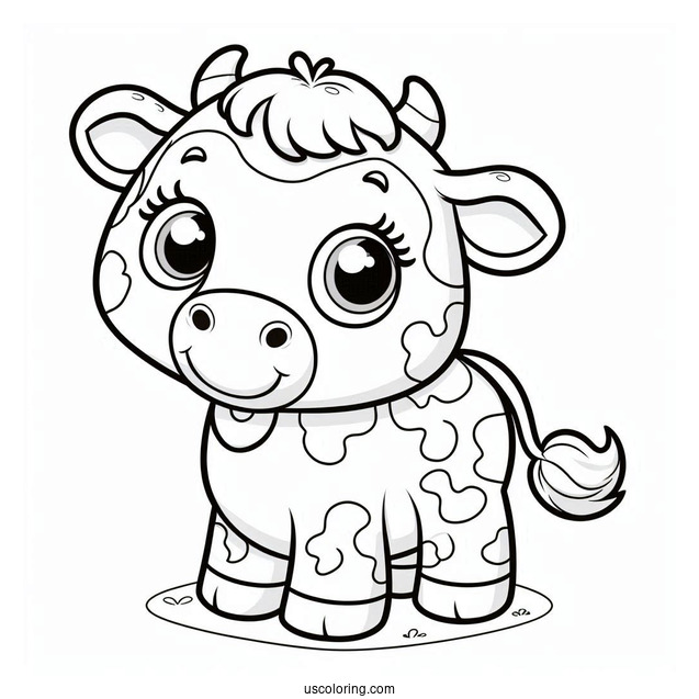 Benny The Cow From Dora The Explorer To Color